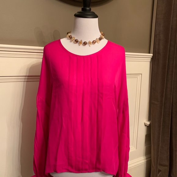 🎉Waverly Grey Blouse Top - Picture 1 of 6